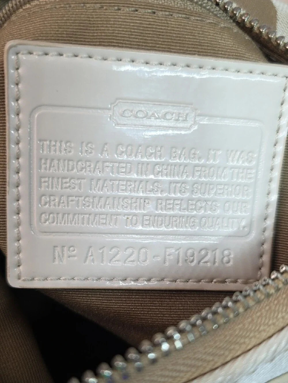 Coach Y2K Signature Stripe Demi Convertable Hobo Bag